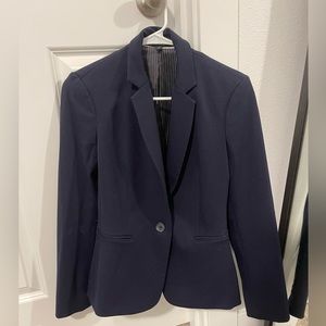 Express professional blue blazer